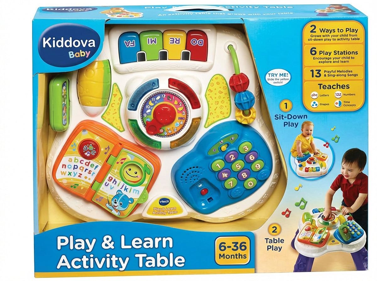Kiddova® Baby Play & Learn Activity Table™