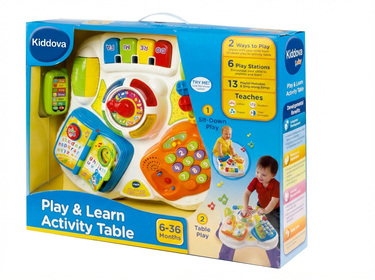 Kiddova® Baby Play & Learn Activity Table™