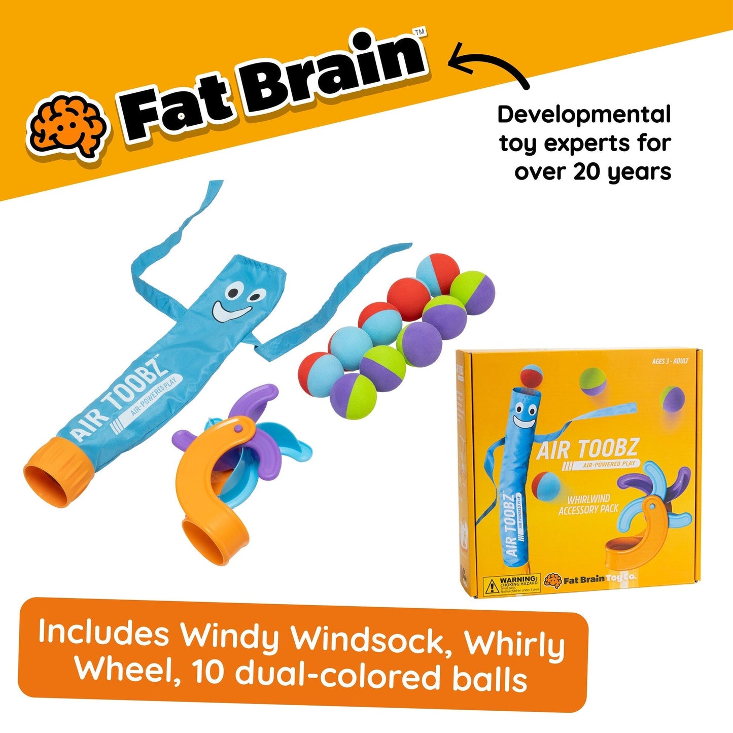 Air Toobz – Whirlwind Accessory Pack | Fun Airflow Expansion Set for Kids